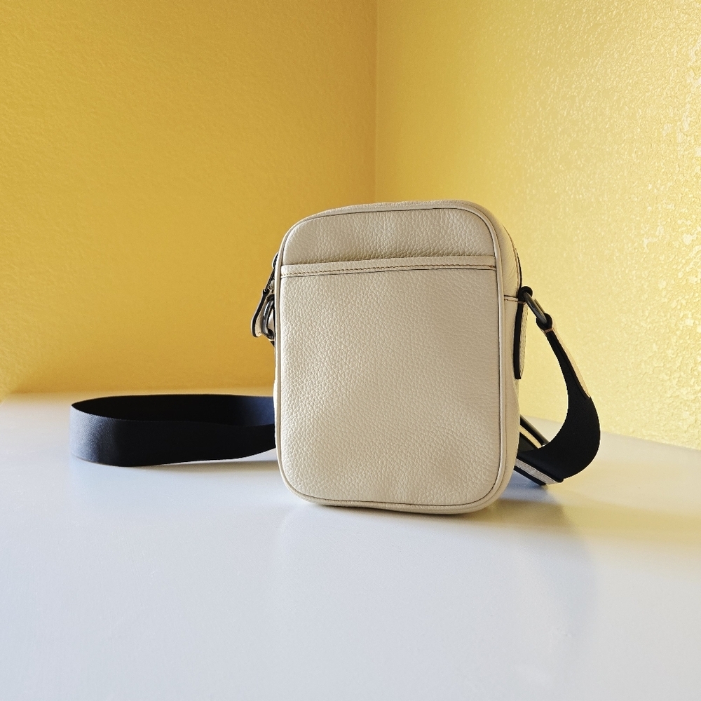 COACH CE613 X Peanuts Heritage Crossbody With Snoopy Motif Pebble Leather Bag - Picture 5 of 16